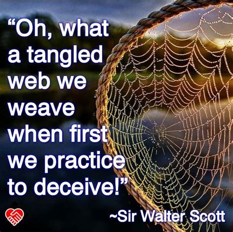 Oh What A Tangled Web You Weave