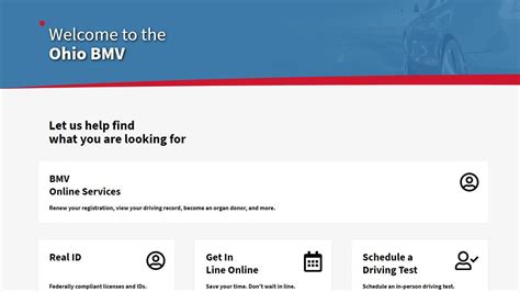 ohio bmv website