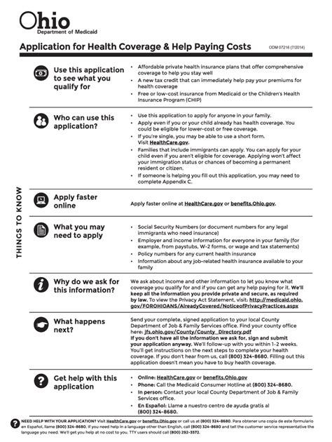 ohio medicaid application