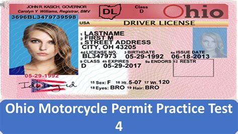 ohio motorcycle permit