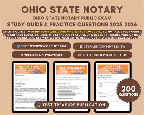 Ohio Notary Study Guide Pdf