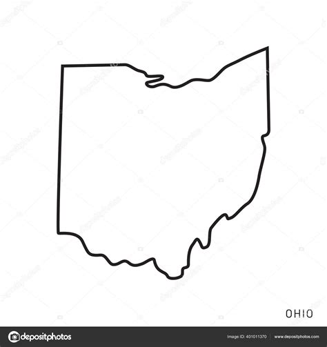 ohio outline