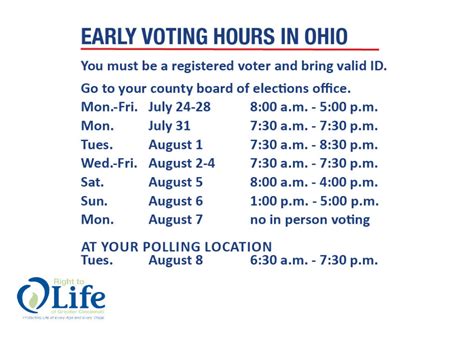 ohio poll hours