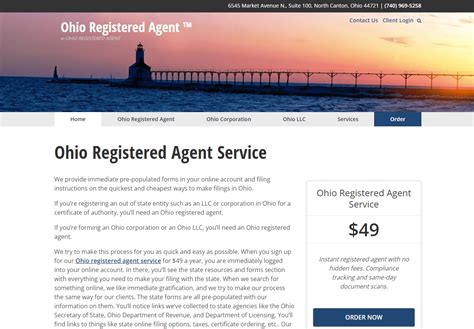 ohio registered agent