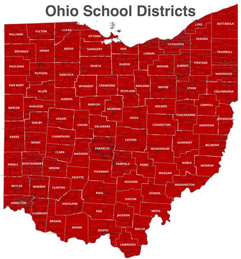 ohio school district map