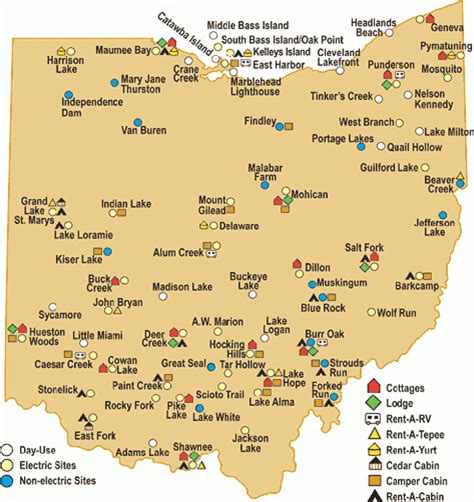 ohio state campgrounds