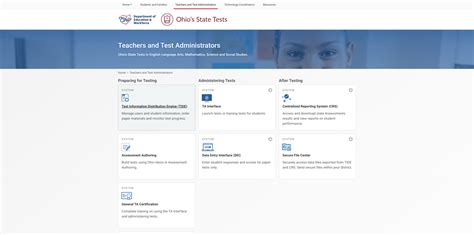 ohio testing portal