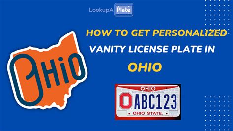 ohio vanity plates