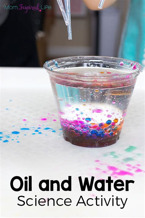 Oil And Water Science Exploration Fun Learning For Science Exploration Activities - Science Exploration Activities