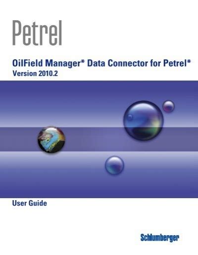 Oilfield Manager 2015 User Guide