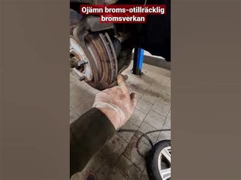 ojamn bromsverkan orsak