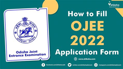 Ojee Application Form 2022