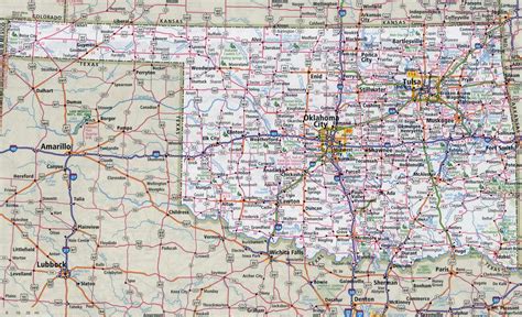 oklahoma road map