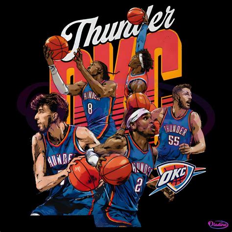 oklahoma thunder starting five