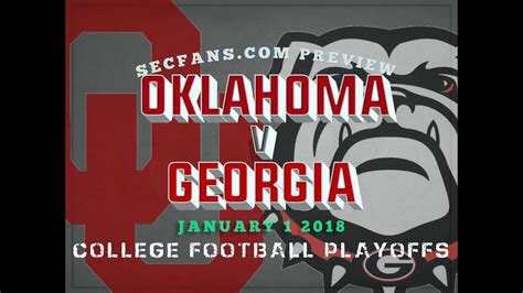 oklahoma vs uga