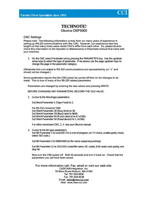 Okuma Osp 5000 Lg Programming Manual