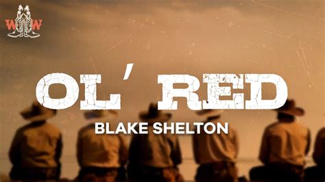 Ol Red Lyrics
