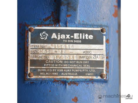Old Ajax Elite Pump