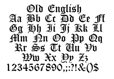 Old English Lettering Alphabet Besttemplatess123 Old Writing Alphabet - Old Writing Alphabet