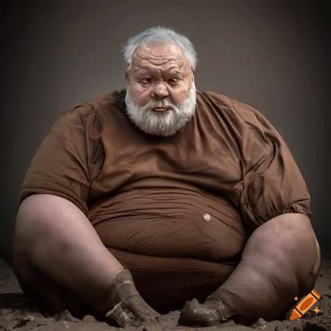old fat men nude
