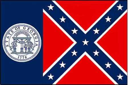 old georgia flag