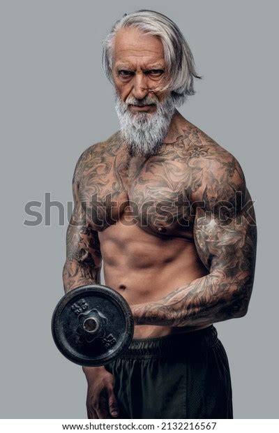 old man nude image