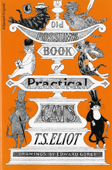 Old Possums Book Of Practical Cats Illustrated By Edward Gorey