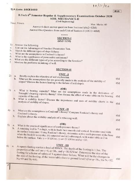 Old Question Paper From Unam Namibia