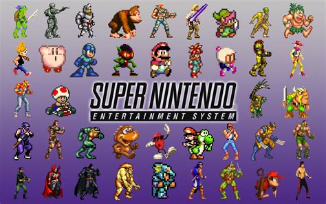 old video game characters