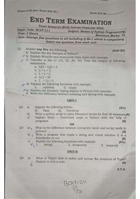 Read Online Old Question Papers Of Bca Ide Examinations 
