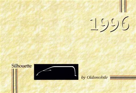 Read Online Oldsmobile 1996 Silhouette Manual File Type Pdf 