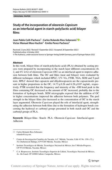 Read Online Oleoresin Capsicum An Analysis Of The Implementation Of 