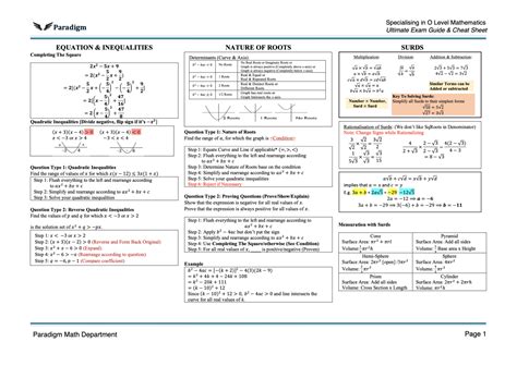 Olevel Maths 2013 Mark Sheet