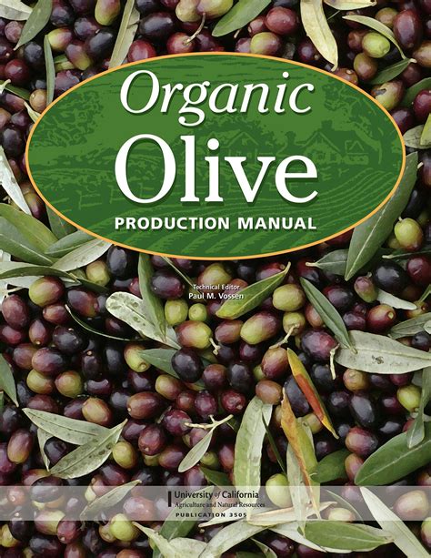 olive production manual
