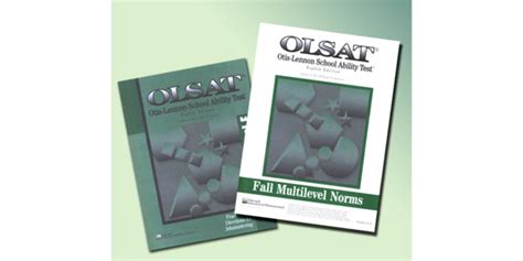 Olsat 8 Sample Test Fifth Grade