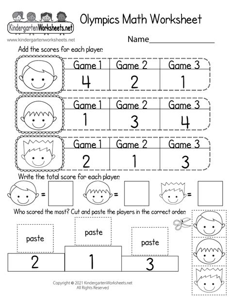 Olympic Math Worksheet   15 Free Olympic Printables For Kids Classy Mommy - Olympic Math Worksheet