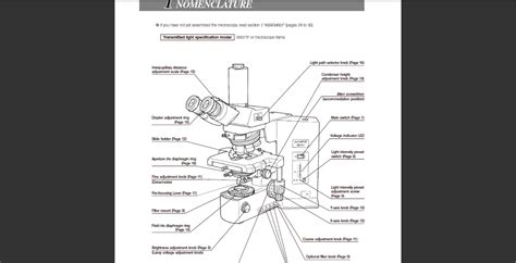 Olympus Microscope Service Manual