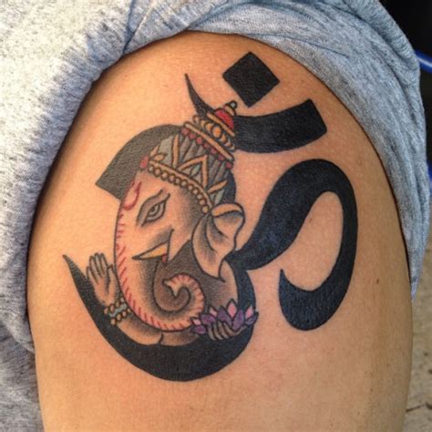 Om Ganesh Tattoo