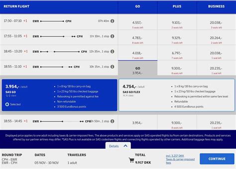 ombokning sas go smart