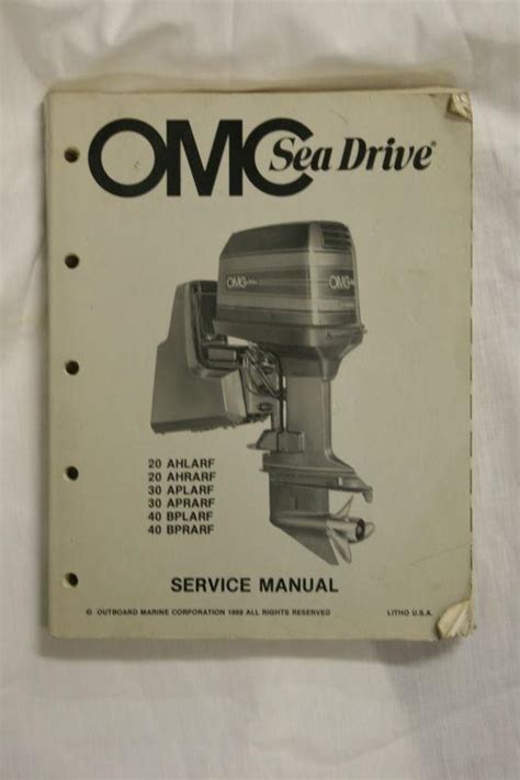 Read Omc Seadrive Manual Guide 