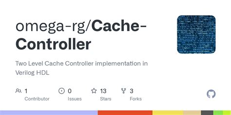 omega-rg/Cache-Controller - Github