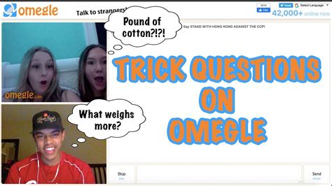 omegle ask questions videos