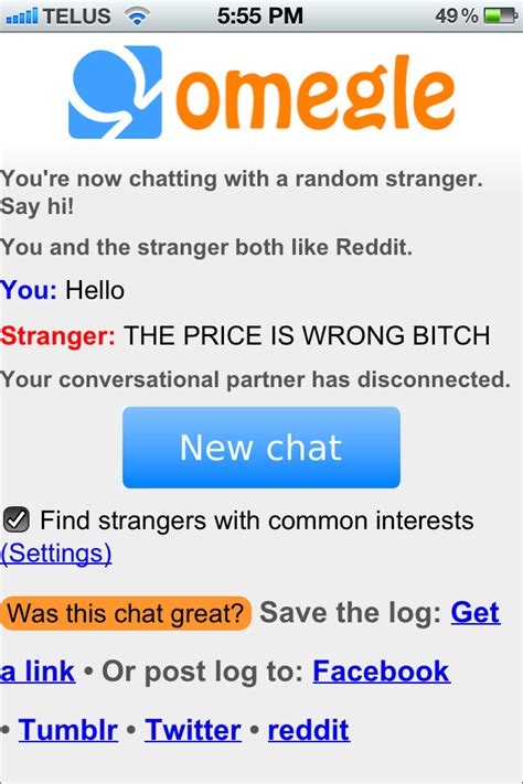 omegle interests reddit