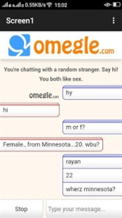 omegle talk to strangers chat video