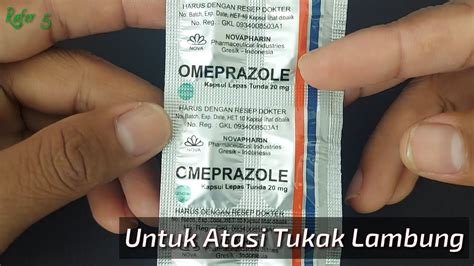 omeprazole 20 mg obat untuk sakit apa