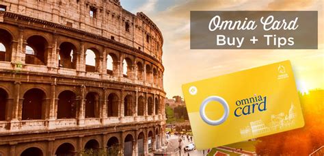 Omnia Card Rome Discounts