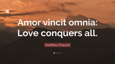 Omnia Vincit Amor