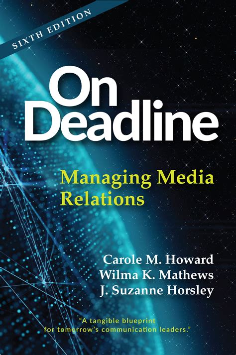 on deadline managing media relations skype