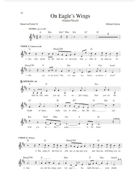 On Eagles Wings Pdf