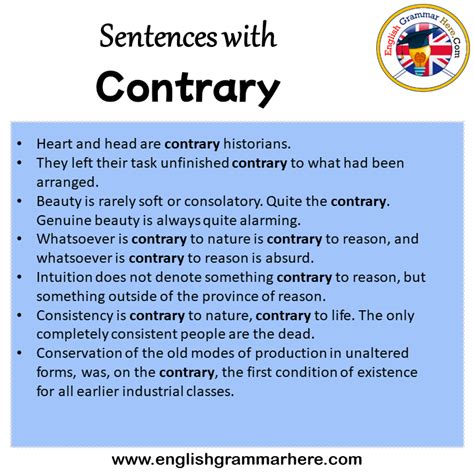On The Contrary